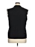 Unbranded 100% Polyester Black Sleeveless Blouse Size XL - photo 2