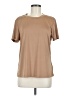 Shein 100% Polyester Tan Short Sleeve Top Size M - photo 1