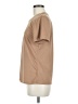 Shein 100% Polyester Tan Short Sleeve Top Size M - photo 5
