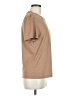 Shein 100% Polyester Tan Short Sleeve Top Size M - photo 4