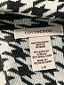 Covington Houndstooth Black Cardigan Size L - photo 7
