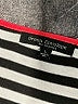 Green Envelope Stripes Black Casual Dress Size L - photo 4