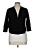 89th & Madison Solid Black Cardigan Size L - photo 1