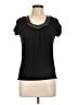 Covington Black Short Sleeve Top Size L - photo 1