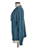 Hailey & Co. Teal Long Sleeve Blouse Size M - photo 5