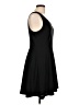 Express Solid Black Casual Dress Size L - photo 4