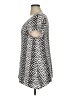 Marisa Christina Chevron-herringbone Silver Short Sleeve Blouse Size 1X - photo 5