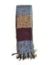 Unbranded Tweed Brown Blue Scarf One size - photo 2