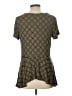 MICHAEL Michael Kors Black Short Sleeve Top Size L - photo 2