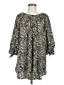 Paisley Vine 100% Polyester Black 3/4 Sleeve Blouse Size M - photo 1