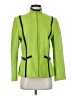 St. John Sport 100% Leather Green Leather Jacket Size Sm (1) - photo 1
