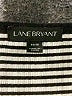 Lane Bryant Stripes Black White Bodysuit Size 14 - 16 Plus - photo 3