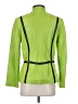 St. John Sport 100% Leather Green Leather Jacket Size Sm (1) - photo 2