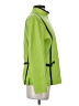 St. John Sport 100% Leather Green Leather Jacket Size Sm (1) - photo 4