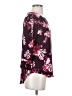 Elle Burgundy 3/4 Sleeve Blouse Size S - photo 4