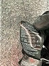 H&M 100% Acrylic Stripes Black Turtleneck Sweater Size 8 - 10 - photo 7