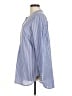 Old Navy Stripes Blue Long Sleeve Blouse Size M - photo 5