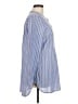 Old Navy Stripes Blue Long Sleeve Blouse Size M - photo 4