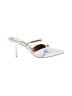 Malone Souliers 100% Leather White Blue Heels Size EU 40 - photo 1
