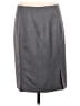 Kasper 100% Polyester Solid Gray Formal Skirt Size 8 (petite) - photo 2