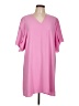 Anna Cate 100% Polyester Pink Casual Dress Size L - photo 1