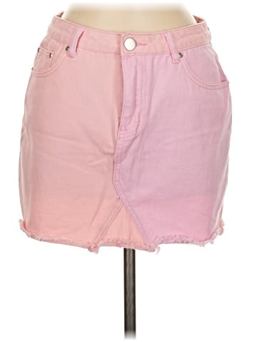 Boohoo Denim Skirt - front
