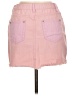 Boohoo Color Block Pink Denim Skirt Size 6 - photo 2