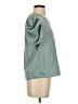 Shein 100% Polyester Green Short Sleeve Blouse Size 4 - photo 4