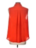 Torrid 100% Polyester Orange Sleeveless Blouse Size Lg Plus (0) - photo 2