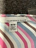 Fourteenth Place 100% Rayon Stripes Pink Sleeveless Button-Down Shirt Size M - photo 7