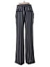 Ann Taylor 100% Polyester Stripes Blue Dress Pants Size 2 - photo 2