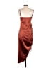 Unbranded Burgundy Orange Cocktail Dress Size S - photo 2