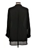 Pleione 100% Polyester Black 3/4 Sleeve Blouse Size M - photo 2