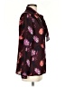 Halogen 100% Polyester Floral Burgundy Long Sleeve Blouse Size S - photo 4