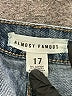 Almost Famous Blue Denim Shorts Size 17 - photo 3