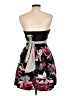 Ruby Rox Floral Black Cocktail Dress Size 11 - photo 2
