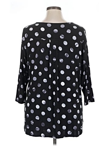 Premise Studio 3/4 Sleeve Blouse (view 2)