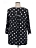 Premise Studio Polka Dots Black 3/4 Sleeve Blouse Size 1X - photo 2
