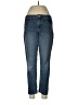 Merona Solid Blue Silver Jeans Size 8R - photo 1