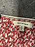 Max Studio 100% Polyester Red 3/4 Sleeve Blouse Size S - photo 7