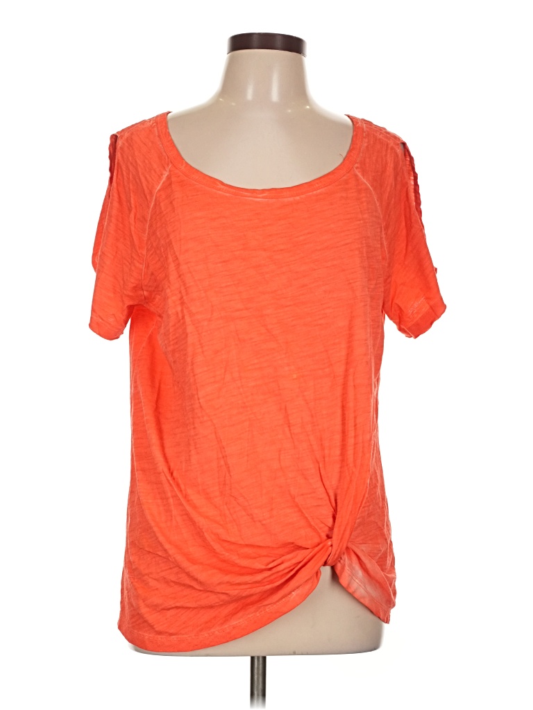 Pre-owned Sanctuary Short Sleeve T-shirt In Orange