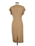 Halogen Solid Tan Casual Dress Size M - photo 2