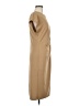 Halogen Solid Tan Casual Dress Size M - photo 4