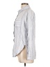 Athleta Stripes Blue Long Sleeve Button-Down Shirt Size L - photo 5