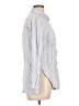 Athleta Stripes Blue Long Sleeve Button-Down Shirt Size L - photo 4