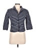 Express 100% Cotton Stripes Blue Blazer Size M - photo 1