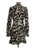 Shein Animal Print Black Cocktail Dress Size S - photo 2