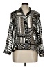 Ruby Rd. 100% Polyester Silver Gray Long Sleeve Blouse Size 10 (petite) - photo 1