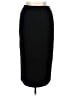 Midnight Velvet Solid Black Formal Skirt Size 16 - photo 1