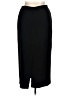 Midnight Velvet Solid Black Formal Skirt Size 16 - photo 2